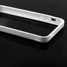 New Fashion Plastic Bumper Case For iPhone5c - White
