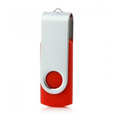 Portable SSK Metal USB Plug Flash Memory U Disk 32GB Red