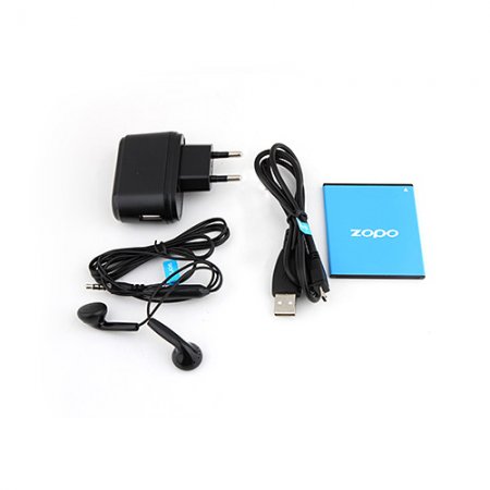 ZOPO ZP700 Cuppy Smartphone MTK6582 Quad Core 1.3GHz Android 4.2 4.7 Inch 3G GPS OTG OTA- Black