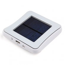 Solar Mobile Charger Bulit-in 1800mAh Lithium Battery 4 Colors