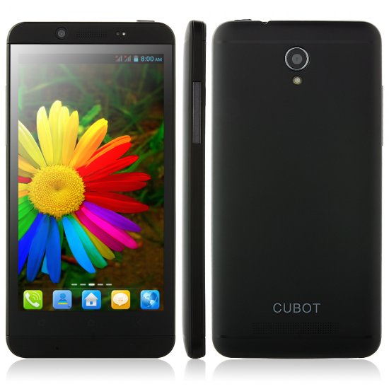 Cubot Ones Smartphone Android 4.2 MTK6582 Quad Core 4.7 Inch 1GB 4GB 3G Black