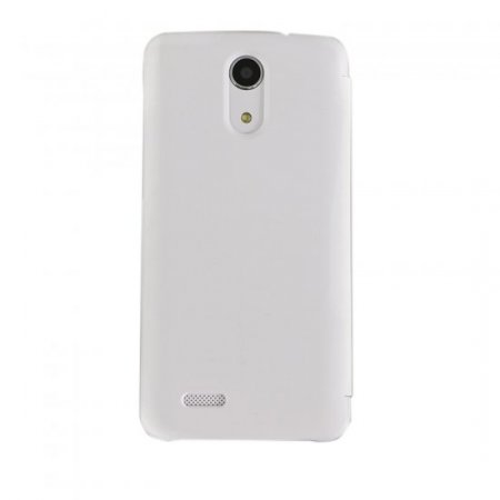 Original Protective Case S-view Flip Cover Case for ZOPO Speed 7 Smartphone White