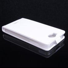 Leather Flip Cover Case Protect Case for InFocus M530 Smartphone White