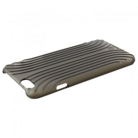 Shell Style Hard Back Case Cover for iPhone 6 Transparent Black