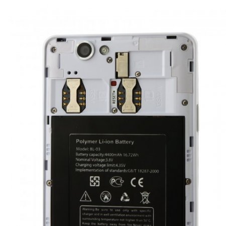 ThL Ultrathin 4400 Smartphone 5.0 Inch HD Gorilla Glass MTK6582 Smart Gesture 4400mAh