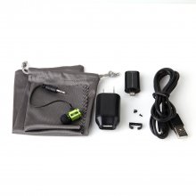 V1 Smart Glasses Camera Bluetooth Call and Music with Flash Light Mic. GPS Brown