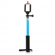 iht Mini Monopod Selfie Handheld Monopod Stick for iOS and Android Blue