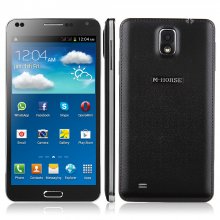 M-HORSE N9000W Smartphone Android 4.2 MTK6572W 5.5 Inch Air Gesture GPS 3G - Black