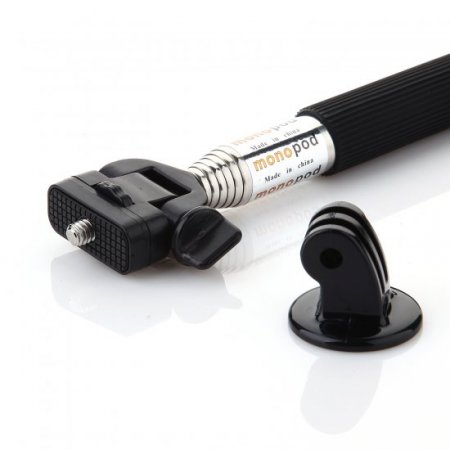 ST-55 B-Type Handheld Digital Camera Monopod Tripod Bottom Bracket for GoPro Black