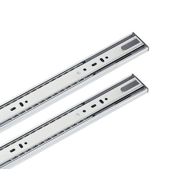 10-20 Inch Easy Glide Cabinet Ball Bearing Drawer Slider Bottom Mount Cabinet Hardware