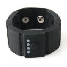 Power Bank Wrist 1500mAh Battery Charger Mini USB Port Black