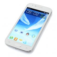 I9500 Smartphone Android 2.3 OS SC6820 1.0GHz 5.0 Inch Camera- White