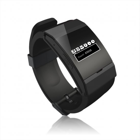 IL06 Smart Bluetooth Watch CSR Intercom Answer Pedometer for IOS/Android/Windows Black