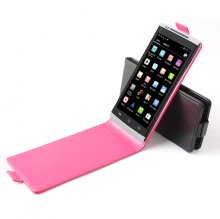 Protective Leather Flip Case Cover for Cubot X6 Smartphone 3-color