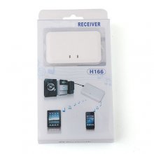Portable H166 Mini Bluetooth Music Receiver 2-Color