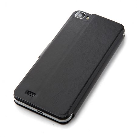 ZeroFire S-View Flip Cover Case for ZOPO C2 ZP980 ZP80+ Smartphone- Black