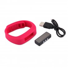 OLED Bluetooth Healthy Bracelet for Android Smartphones Rose