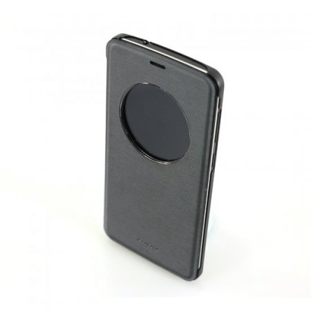 Original Protective Case S-view Flip Cover Case for ZOPO Speed 7 Plus Smartphone Black