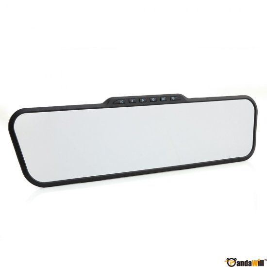 F9 2.7 Inch 140° Wide-angle 1080FHD Rearview Mirror Black Mirror G-Sensor out let