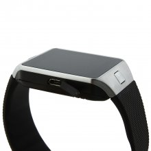 Otium Gear S Watch Style Phone Single SIM Card BT Sync Pedometer Sleep Moniter Black