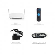 Leadcool Q9 French Arabic IPTV Box Android 9.0 4K Medai Player