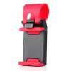 Retractable Silicon Car Steering Wheel Mobile Phone Socket Holder Clip