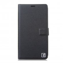 Flower Show Leather Flip Cover Stand Case for MEIZU MX4 Smartphone Black