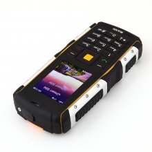 MANN ZUG S Value Phone 2.0 Inch IP67 Dual SIM Card Bluetooth FM Camera Black & Yellow