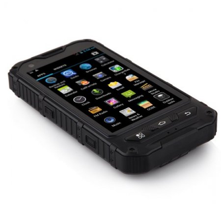 A8 Smartphone IP68 Android 4.2 MTK6572W SOS Power Bank 3000mAh Battery - Black