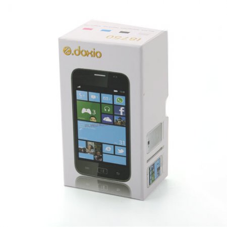 i8750 Smartphone Android 2.3 OS SC6820 1.0GHz 4.0 Inch 2.0MP Camera- White