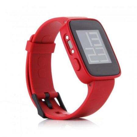 WeLoop Tommy 1.26" LCD Smart Watch w/ Bluetooth 4.0 Support Message Display -Red