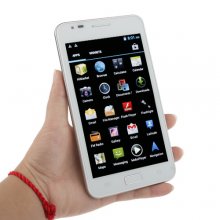 Haipai I9220 Smart Phone Android 4.0 OS MTK6575 1.0GHz 3G GPS WiFi 5.2 Inch- White