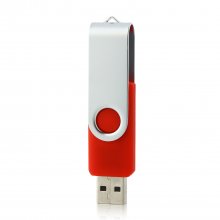 Portable SSK Metal USB Plug Flash Memory U Disk 32GB Red