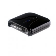 Mobile Solar Power Station Battery Charger With DC Output for iPhone 4 iPad iPod Black