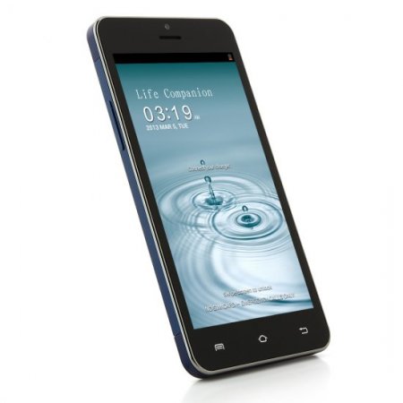 HYUNDAI Q5C Smartphone MTK6582 Android 4.2 5.0 Inch 1GB 4GB Gesture Sensing OTG Blue