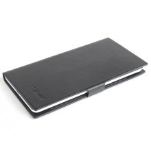 Protective PU Leather Flip Case for JIAYU G6 Smartphone Black