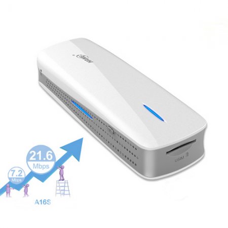 HAME A16S Built-in 3G Wi-Fi Router 21.6Mbps with USIM Card Slot RJ45 Adapter