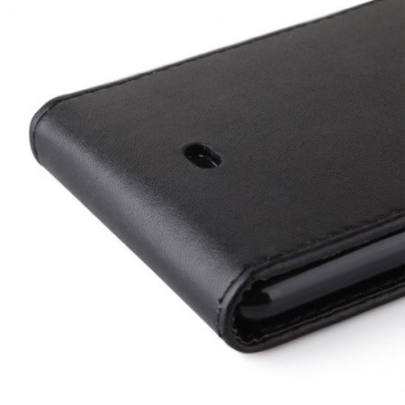 New Protective Leather Cover Case Pouch for Nokia N625 Black