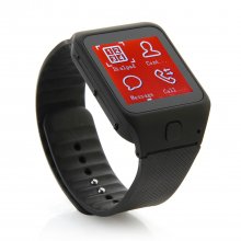Atongm W003 Smart Watch Phone 1.44 Inch Touch Screen Bluetooth Camera FM Black