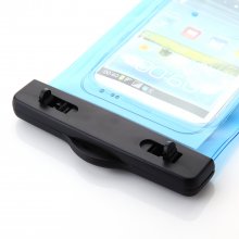 Durable Sealed Waterproof Phone Bag Underwater Back Cover Case Blue