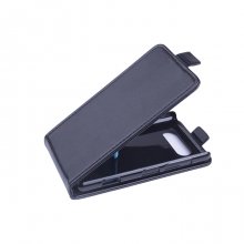 Leather Flip Cover Case Stand Nokia Lumia 820 Smartphone Black