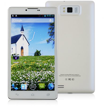 C3 Smartphone 6.0 Inch Large Screen Android 4.2 MTK6577 Dual Core 3G GPS