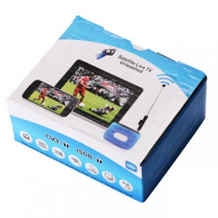 WiFi DVB-T2 ISDB TV Tuner to Watch TV on iPad / iPhone / Android Smartphones & Tablets