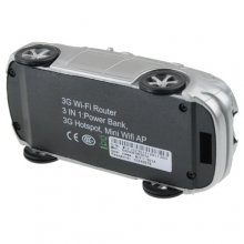 Mlti-functional Car Shaped 3G Wireless Router WiFi AP 5600mAh Power Bank MPR-L9