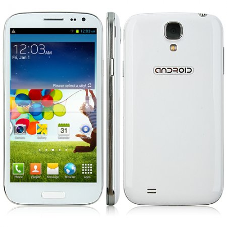 Tengda U9500 Smartphone MTK6582 Android 4.2 5.0 Inch Gesture Sensing OTG - White