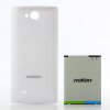 3000mAh Original Large Battery + Matched Back Shell Case for Neken N6 Smartphone