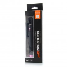 Dispho Original Bluetooth Selfie Stick Integrated Foldable Smart Shooting Aid Rosy