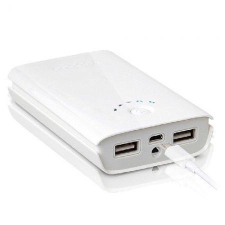 YooBao YB-636 Q-Master Dual-USB 7800mAh Mobile Power Bank White