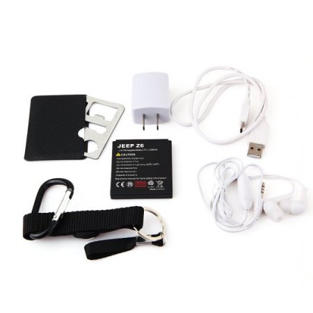 Tengda Z6 Smartphone IP68 MTK6572W Android 4.2 4.0 Inch IPS Screen 3G GPS Black