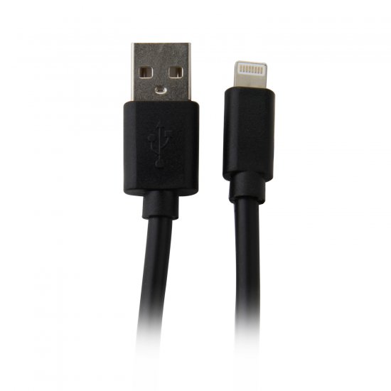 1.5 Meter High Speed USB Cable Charginig Cable for iPhone iPad iPod Black